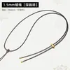 Cuerda de Cera Ajustable Cuerda para Colgante Cuerda de Piña para Hombres y Mujeres Cuerda para Collar Grande Yu Pei Collar de Esmeralda Cuerda Negra
