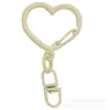 Hebilla Colorida de Aleación en Forma de Corazón con Colgante de Hebilla de Figura de Ocho, Accesorios Hechos a Mano para DIY, Llavero, Accesorios para Bolsos, Adornos Colgantes