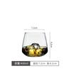 Vaso de agua de cristal europeo para el hogar NUDE, vaso de cerveza personalizado, vaso de whisky, vaso de leche creativo, vaso de bebida