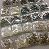 Venta de fábrica de fragmentos de concha para decoración de uñas, color 25 colores, 1 kg, 1 paquete, color japonés para decoración de uñas, fragmentos delgados de concha de abulón