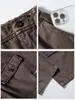 Pantalones de Trabajo Camuflaje Vintage Black Fleet Lavado Pesado con Diseño Patchwork, Pantalones Casuales Unisex