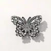 Moda da Coreia do Sul Broca Quente com Strass Completo Adesivo de Tecido Borboleta DIY Sapatos Feitos à Mão Acessórios de Cabelo Flor Capa de Celular Patch de Roupa Patch