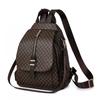 Mochila para Mujer 2025 Nuevo Estilo Coreano Mochila de Cuero Suave Moderna Simple Multiusos Bandolera Pechera Mochila Pequeña de Moda para Mujer