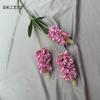 Arreglo floral de boda de lavanda simulada, jacinto de camino, violeta, decoración del hogar, fotografía, accesorios de flores falsas
