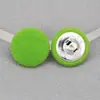 Atacado de Fábrica Botões de Tecido Pelúcia Coloridos Botões Decorativos Botões para Casaco de Caxemira Suéter Jaqueta Corta-vento Botões para Bolsa Prova de Customização