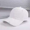 Nueva Gorra de Béisbol Casual Hecha a Mano con Perlas y Color Degradado para Primavera y Verano, Sombrero con Protección Solar para Mujer, Tendencia
