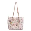 Bolsa de Hombro con Estampado de Dibujos Animados Linda y Dulce Bolso de Mano Grande de Verano Nuevo para el Trabajo Bolso Tote Casual con Cadena