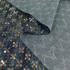 Comércio Exterior Novo Bordado com Lantejoulas Jeans Lavado Atacado Marca Tendência Lantejoulas Novo Chapéu Jeans Material para Calçados Tecido para Vestuário