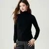 Estilo Minimalista de Luxo Leve! Suéter 100% Caxemira Pura Feminino Outono/Inverno Novo Estilo Cor Sólida Malha de Alta Gauge Primeira Linha Pulôver