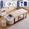 Lavabo Cerámico Cama para Lavar el Cabello Barbería Cama Completamente Horizontal Salón de Belleza Centro de Ocio Salón de Peluquería Salón de Peluquería Función Cama de Belleza para Celebridades de Internet