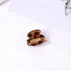 Pinza para el pelo pequeña trenzada de 2.5 cm, color café con leche, nueva, ovalada, para mechones rotos, flequillo, accesorios para la cabeza para niños, suministro transfronterizo