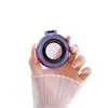 Adecuado para hombres y mujeres, soporte de anillo invisible portátil, soporte de carga magnético multifuncional para teléfonos Apple, modelo universal con patrón de CD