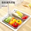 Cesta Multifuncional Retráctil para Almacenamiento en Cocina del Hogar, Cesta Duradera para Lavar Verduras y Almacenamiento de Escritorio