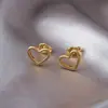 Brincos de agulha de prata S925 para mulheres, brincos de pérola redonda lisa, tarrachas para cartilagem da orelha, não precisam ser removidos ao dormir, cuidados com o furo na orelha, brincos em forma de bola que não desbotam