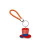 Amazon American Series Creative Braided Rope Keychain Etsy Creative Keychain Pequeno presente Desenho animado Couro Corda Chave