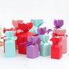 Suprimentos criativos para casamento com nó vaso caixa de doces rabo de peixe caixa de presente de comida caixa de embalagem de doces de flores caixa de atacado