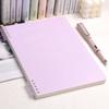 Cuaderno B5, cuaderno de hojas sueltas, no manual, espiral desmontable, cuaderno grueso de aspecto alto, venta al por mayor, estudiante simple