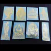 Motivos Culturales Budistas, Doce Animales del Zodiaco, Buda Protector, Calabaza Propicia, Bodhisattva Ksitigarbha, Pegatinas Metálicas para Teléfono Móvil