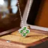 Collar de Piedras Preciosas Naturales Doce Piedras de Nacimiento para Mujer Plata S925 Esmeralda Rubí Perla Turmalina Colgante Dulce