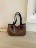 Bolsa Tote Casual de Gran Capacidad para Mujer 2026 Nuevo Otoño Retro para el Viaje Diario Versátil de Hombro Único