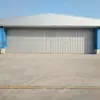 Aofei Venta al por mayor Máquina Plegable Eléctrica Grande de Giro Lateral Fabricante de Puertas de Garaje Venta Directa Taller Industrial Apertura y Cierre Automático