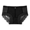Nuevas Bragas de Encaje Sexy Romántico Francés de Cintura Media Algodón Puro en la Entrepierna Suaves y Amigables con la Piel Bragas que No se Suben para Mujeres