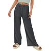 Pantalones Casuales de Moda para Mujer 2024 Amazon Más Vendidos de Algodón y Lino con Múltiples Bolsillos y Hebilla de Uña