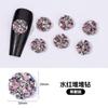 Novo produto nail art pilha diamante bola produto acabado 33 facetas imitação produto chinês bola diamante flash metal nail art acessórios diamante