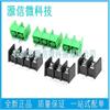 Terminal/conector de fiação MG/KF7.62-2P/3p/4p 7,62 mm emenda verde/preto