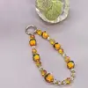Caqui Buena Fortuna Cristal de Alta Calidad con Cuentas Exquisito Colgante Corto de Mano Cadena para Muñeca Modelo Nuevo 2026 Luz Nocturna