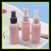 Frasco borrifador rosa 50ml Tônico frasco borrifador de plástico pequeno regador hidratante frasco de líquido de limpeza frasco borrifador de água para pele macia