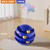 Bola de Gato Engraçada Transfronteiriça Brinquedo de Gato Garra de Gato Balançador Giratório de Gato Mesa Giratória de Gato Artefato de Auto-Entretenimento Brinquedo de Gato Resistente ao Desgaste
