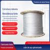 Fabricante de Cabo de Aço Galvanizado Cabo de Aço Galvanizado Revestido de Borracha Produtos de Cabo de Aço Trançado Mais Cabo de Aço Protetor Industrial Personalizado