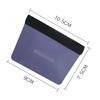 Ferramenta de Rebarbação de Borda de Plugue Ferramenta de Acabamento de Borda de Filme de Costura Raspador de Filme que Muda de Cor Ferramenta de Acabamento de Borda em Forma de Machado Raspador Multilateral Trapezoidal Raspagem de Vestuário