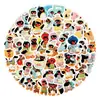 105 Peças de Adesivos de Grafite de Desenho Animado de Pinguins Fofos para Decorar Geladeiras, Skateboards, Adesivos Personalizados DIY, Venda por Atacado do Fabricante