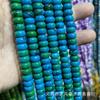 6*10 contas de ábaco Jade Crystal Dongling Olho de Tigre contas de ábaco contas espaçadoras DIY acessórios de jóias contas de posicionamento de contas semi-acabados