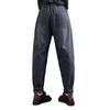 Calça jeans solta casual estilo ocidental Nine-point primavera e outono 2025, nova, retrô, antiga, com contraste de cores, elastano, calça harém
