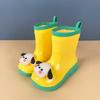 Botas de Chuva Infantis, Sapatos de Água de Desenho Animado Removíveis Femininos, Botas de Chuva Impermeáveis Antiderrapantes, Crianças Pequenas, Crianças de Tamanho Pequeno e Médio, Botas de Bebê Atacado