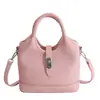 Bolso Pequeño Retro Color Marrón Maillard para Mujer 2026 Nueva Moda Versátil Bolso Cruzado Bolso de Mano para Viajes al Trabajo Bolso Cubo