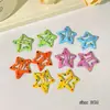 Pinzas para el Cabello Estrella de Dopamina para Niños Accesorios de Cabello Coloridos Adornos para el Cabello Lindos para Niñas Pasadores de Estrella de Cinco Puntas para Niñas Pinzas para el Cabello Pinzas BB