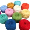 Grupo Grande Tiras de Tela Bolsa Hecha a Mano Crochet Hecho a Mano Bolsa de Material Bolsa Tejida Lana Tejida a Mano Cojín Alfombra Juego