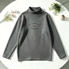 Ropa Interior Térmica de Felpa para Niños Tallas Mediana a Grande Cuello Alto Otoño/Invierno Top Cálido Sudadera para Niños Capa Interior para Niños Ropa de Abrigo