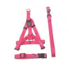 Correa para Mascotas Collar Correa para Pasear Perros Arnés para Perros Chaleco Estilo Correa Ajustable Set Retráctil