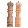Fábrica de Exportación de Dongguan Accesorios de Cocina Molinillo Manual Personalizado Botella de Condimentos de Madera de Caucho Salero de Madera de Acacia