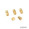 Acessórios para Joias DIY Fivela para Colar Fivela de Rosca Pulseira de Contas Caseira Fivela de Conexão Fivela de Amendoim Conector Fivela de Pérola