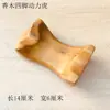 Masajeador de Acupuntura Nanxiangmu Triángulo Pájaro Pluma de Acupuntura Palo para Meridianos Raspador Universal de Pies Metabo