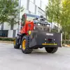 La Fábrica Produce una Carretilla Elevadora Todoterreno de 3.5 Toneladas con Tracción en las Cuatro Ruedas para Transporte en Huertos y Terrenos Fangosos, una Carretilla Elevadora Diésel de Tracción en las Cuatro Ruedas Que No Se Atascará