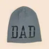 Gorros de Punto Sencillos con Letras Pintadas en Aerosol para Otoño e Invierno para Hombres y Mujeres, Gorros Cálidos y Personalizados de Hip-Hop para el Frío, Gorros sin Puño al por Mayor