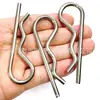 [Especificación Qi] Pasador de chaveta de acero inoxidable tipo B con forma de R pasador de posicionamiento pasador de resorte con forma de R pin R transfronterizo