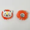 Leão de Pelúcia Fofo Sem Franjas Desenho Animado Acessórios Broche Bolsa Sapatos Roupas Chapéu Acessórios Acessórios DIY Acessórios